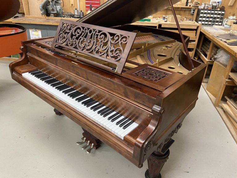 Restored Chickering 109c parlor grand