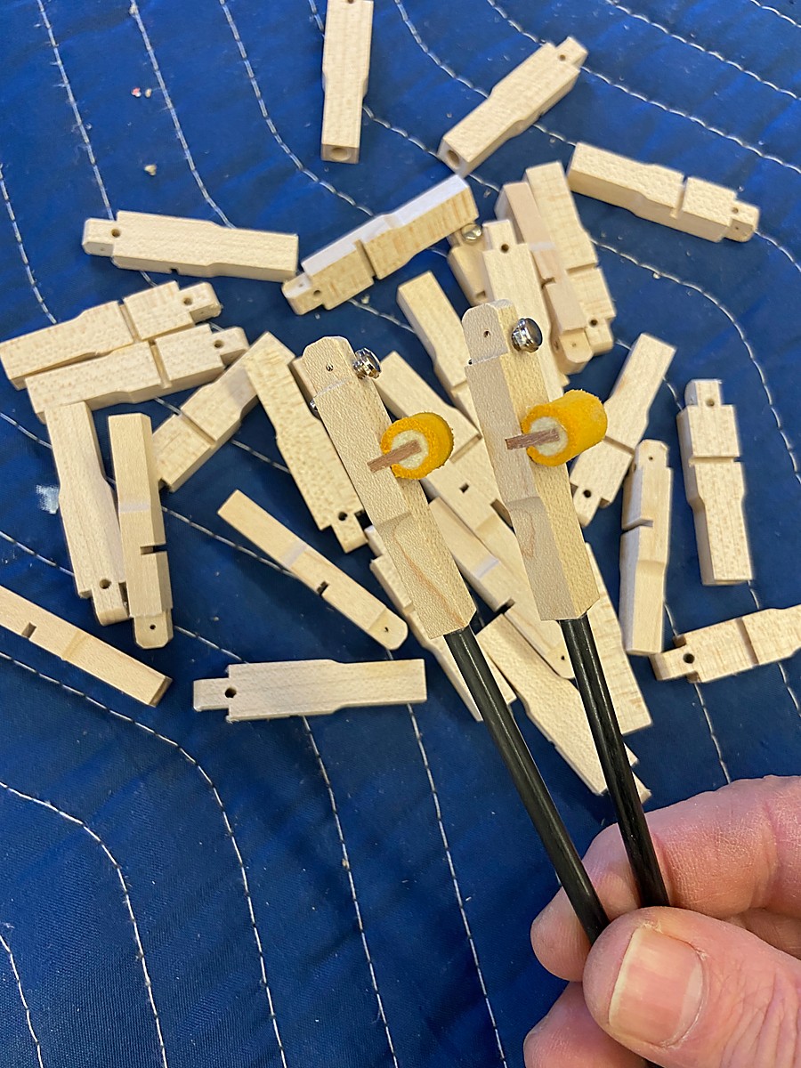 Hand crafted replacements for obsolete Chickering piano parts
